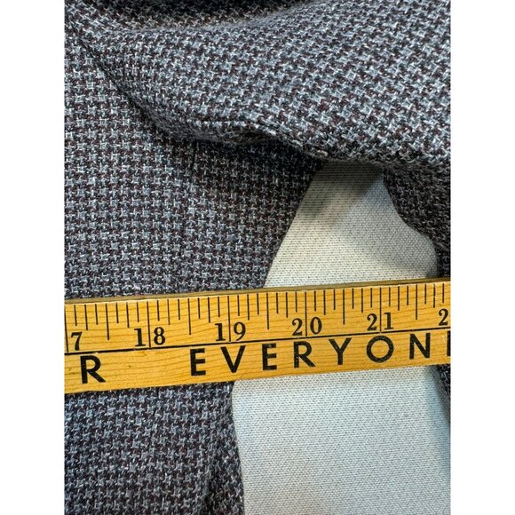 Joseph Abboud Heritage Wool & Cotton Slim Fit Blazer Size 42 Regular Gray - Picture 11 of 15